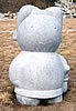 桃太郎の石像の写真